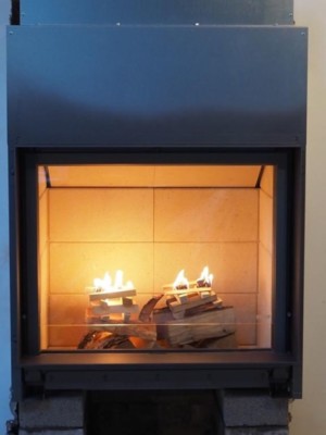 The top down lighting method for a log burner